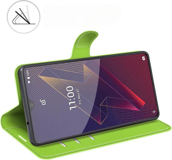 Actual product image Cover-Discount Wiko Power U20 - Leather case cover (Wiko Power U20)
