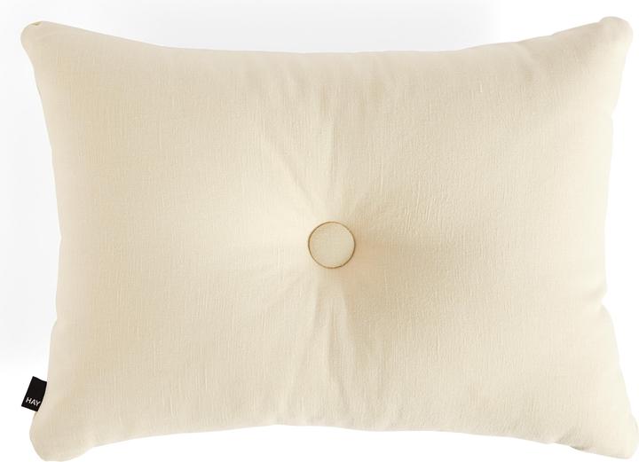 Actual product image HAY - Dot Cushion Planar 60x45 cm - Ivory (541485) (60 x 45 cm)