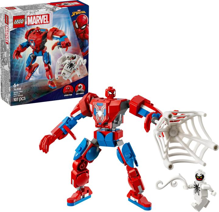 Produktbild LEGO Spider-Man Mech vs. Anti-Venom (76308, LEGO Marvel)