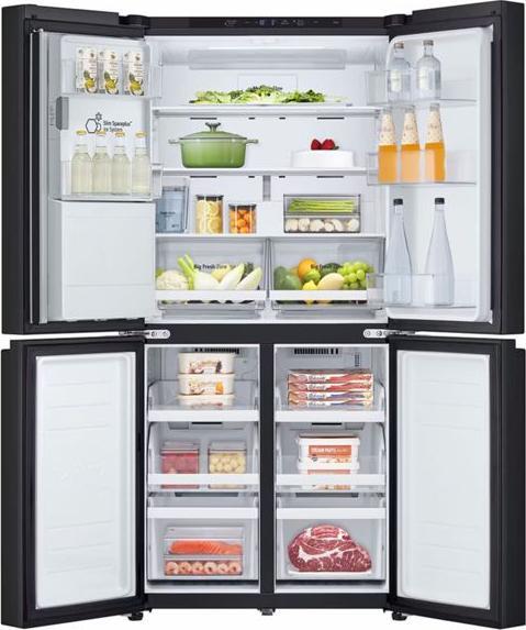 Produktbild LG Multi-Door GML861EPPE 286L/220L bk E (Speditionsversand) (506 l)