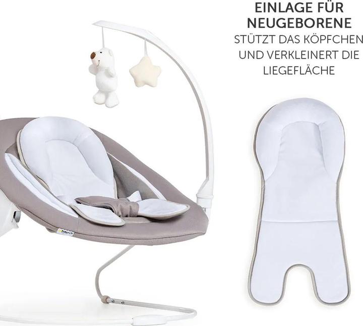 Produktbild Hauck Hochstühle Alpha Plus Black 4-tlg. Newborn Set Deluxe (Hochstuhl)