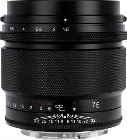 Produktbild Voigtländer Nokton 75mm / 1.5 asph. schwarz (Canon RF, Vollformat)