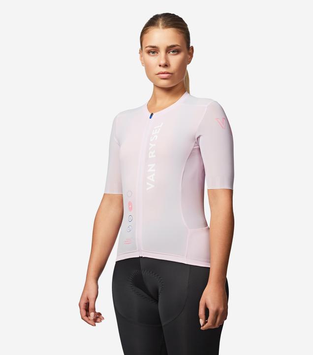 Image du produit Van rysel Maillot de vélo route manches courtes été unisexe - racer 2 lila (XL)