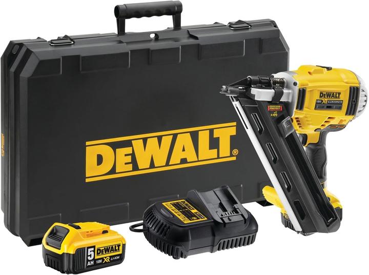 Image du produit DeWalt 18.0 V / 5.0 Ah Cloueur sans fil 90mm
