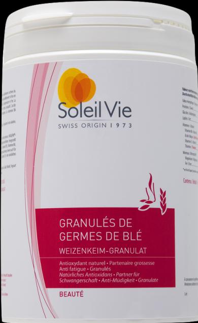 Actual product image Soleil Vie Wheat germ granules (400g) (1 Piece, Granulate, 472 g)