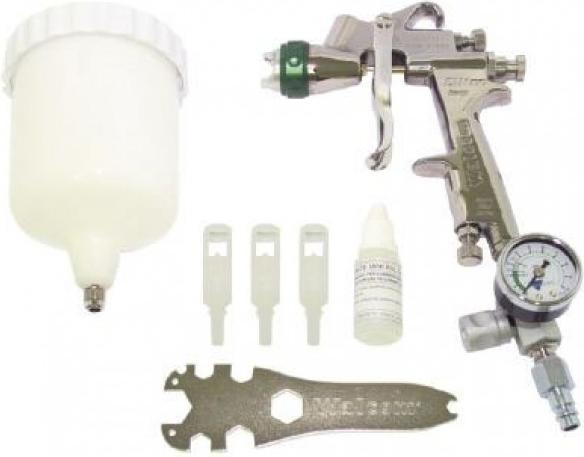 Actual product image Elmag Paint spray gun Slim S HVLP 1.9 mm nozzle/ 680 cm³ tank