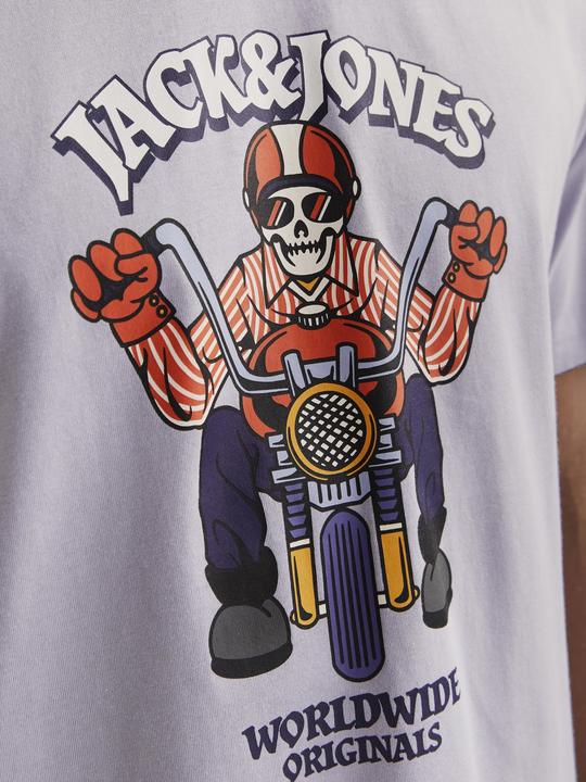 Produktbild Jack & Jones Gedruckt Rundhalsausschnitt T-shirt T-shirt (XS)