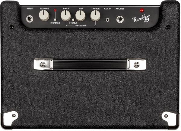 Actual product image Fender Rumble 25 V3 1x8 inch basgitaar amplifier combo (Bass, 25 W)