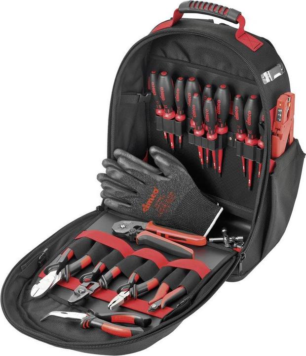 Produktbild Cimco 170607 Werkzeugrucksack bestückt 21teilig (21 Teile)