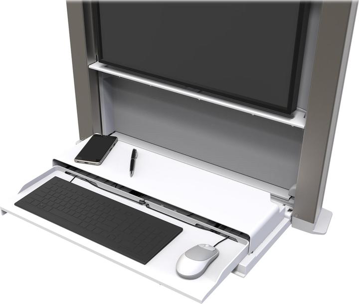 Produktbild Ergotron CareFit 24inch Sit-Stand Enclosure Snow (Wand, 27")