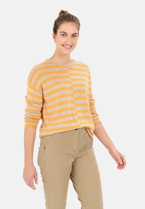 Actual product image Camel Active Knitted jumper with striped pattern (S)