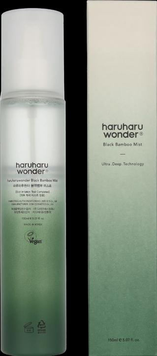 Actual product image Haruharu Wonder Black Bamboo Mist (150 ml)