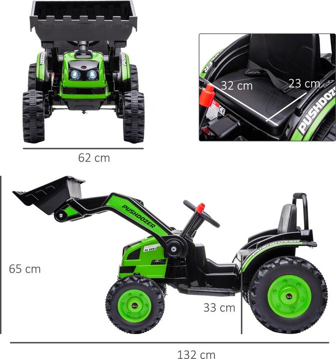 Produktbild Homcom Elektrischer Kinderbagger mit Schaufel (6 V)