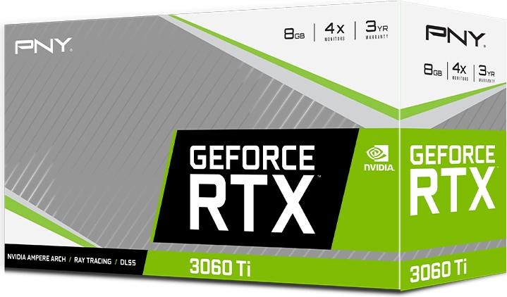 Immagine prodotto PNY RTX3060 TI UPRISING Dual GDDR6 HDMI 3xDP (8 GB)
