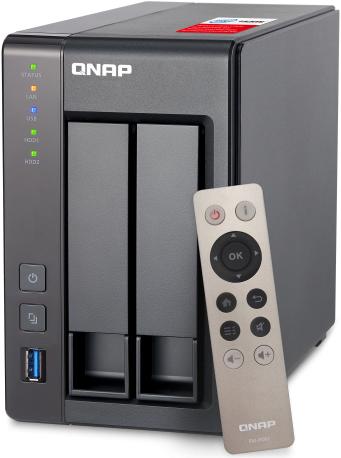 Produktbild QNAP NAS TS-251+ 2-Bay 2x HDD SEAGATE IRONWOLF