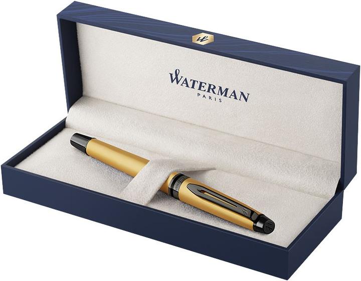 Produktbild Waterman Rollerball Expert Metallic SE F (Gold, Schwarz, 1 x)