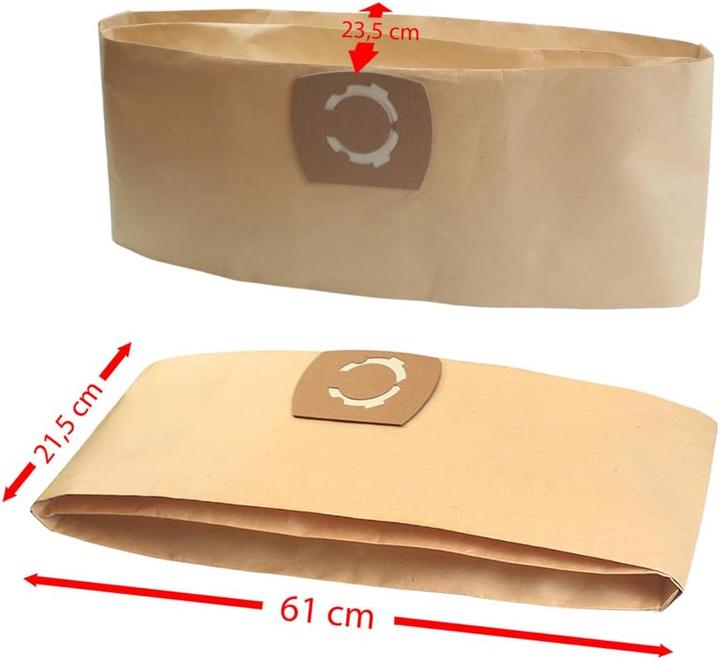 Image du produit MisterVac 20er Staubsaugerbeutel-Set für Parkside PNTS 1300 E4 (20 x)