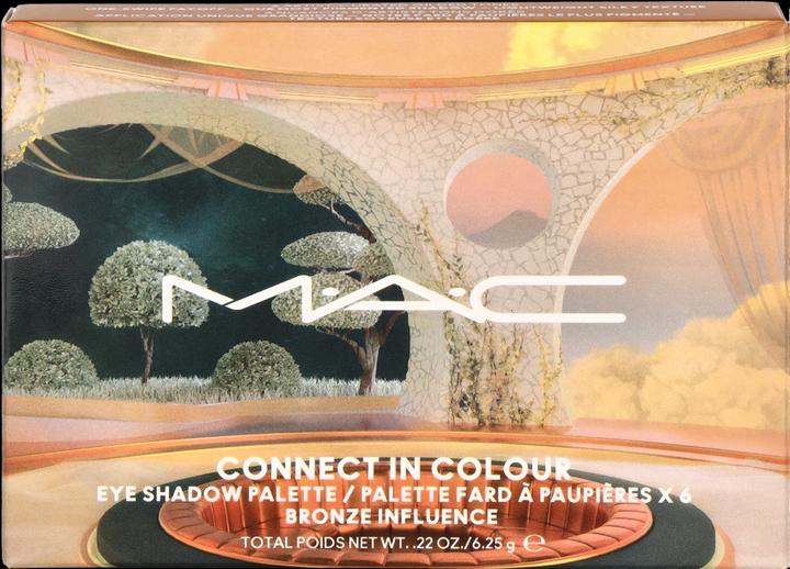 Actual product image MAC Cosmetics Connect in Colour Palette Eyes X6 Bronze Influence (Bronze Influence)