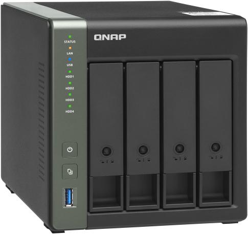 Produktbild QNAP NAS TS-431X3-4G 4-Bay 4x HDD SEAGATE IRONWOLF