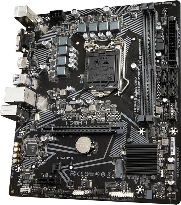 Actual product image Gigabyte H510 (LGA 1200, Intel H510 Express, mATX)