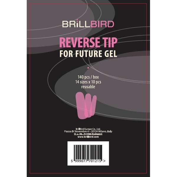 Produktbild BrillBird Reverse / Dual Tip zum Future Gel - 140stk (Nagellacktrockner)