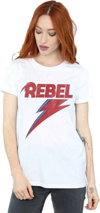 Produktbild David Bowie Distressed Rebel TShirt (M)