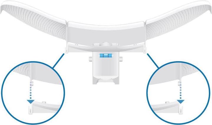 Actual product image Ubiquiti WLAN Bridge LBE-5AC-Gen2 Pack of 5 (866 Mbit/s)