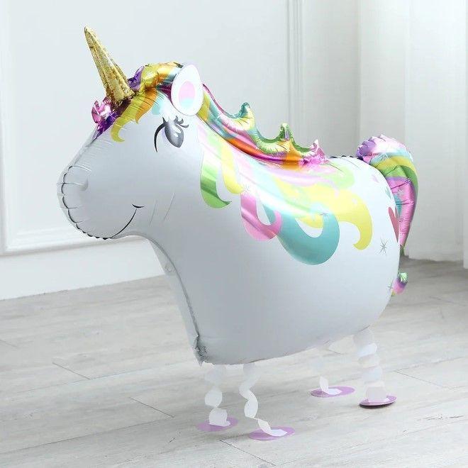 Produktbild MU Classic Airwalker Folienballon Einhorn (1 x)