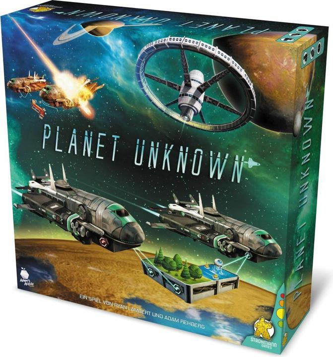 Actual product image Strohmann Games Kennerspiel Planet Unknown -EN- (German)