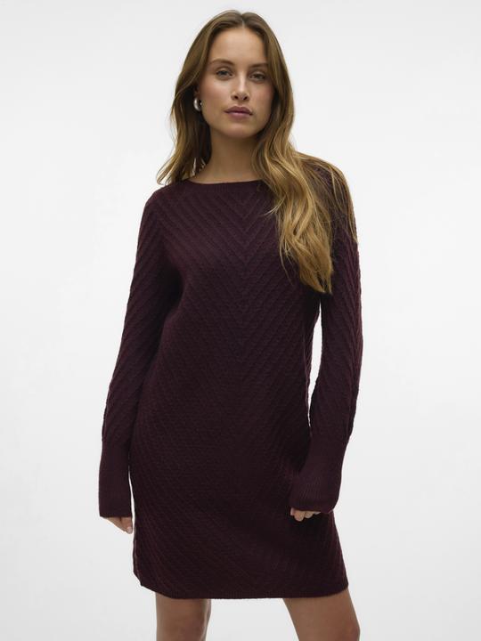 Immagine prodotto Vero Moda VMANJASTINNA LS BOATNECK DRESS GA EXC Abito lavorato a maglia (S)