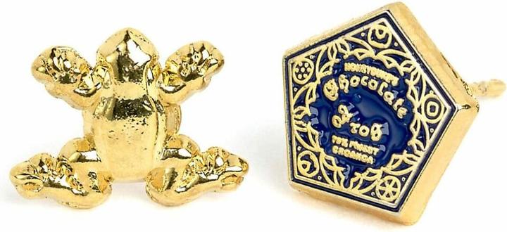 Immagine prodotto Carat HARRY POTTER - Boucles d'Oreilles - Grenouille en Chocolat & Boîte (Lega di zinco)