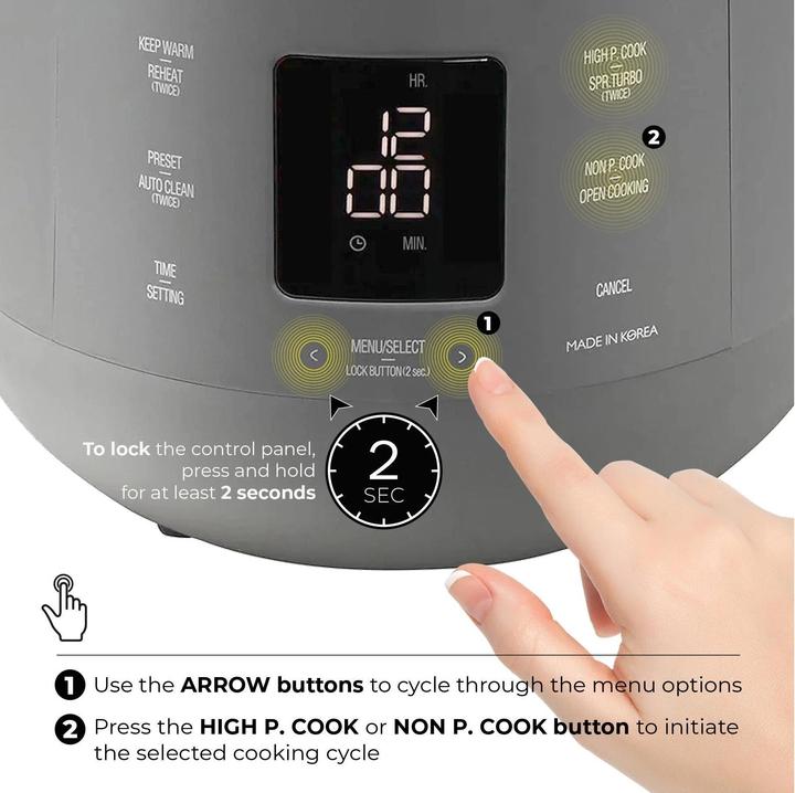 Produktbild Cuckoo Reiskocher CRP-ST01009F