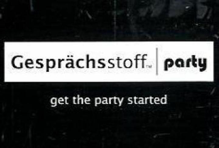 Produktbild Gesprächsstoff: Party (Deutsch)