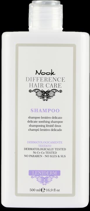 Nook Nok Leniderm Zartes Shampoo Nickel Chrom Getestet 500ml (500 ml, Flüssiges Shampoo)