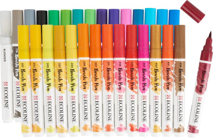 Image du produit Talens Brush Pen (Multicolore, 30 x)