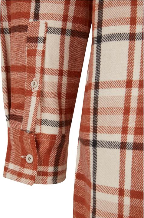 Produktbild Urban Classics Long Oversized Checked Leaves Shirt (M)