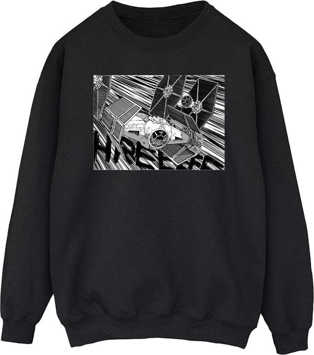 Star Wars Anime Plane Sweatshirt (XXL)