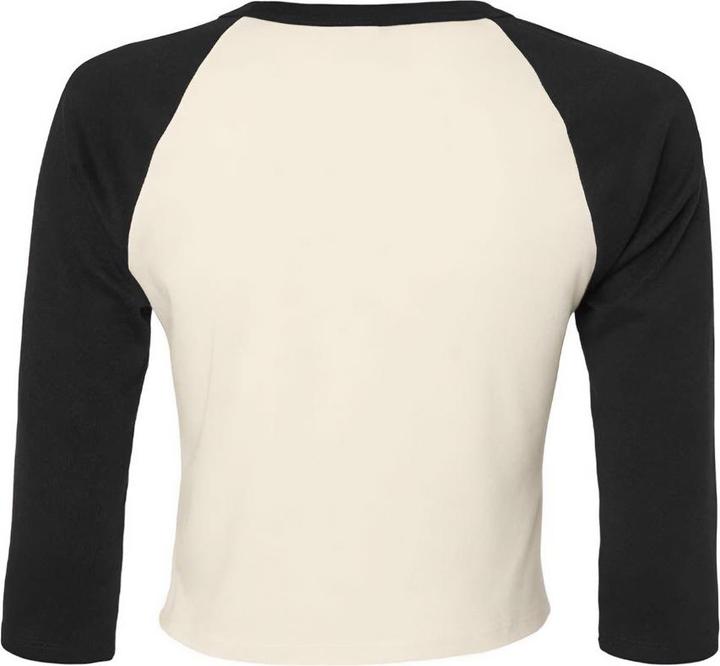 Immagine prodotto Bella Canvas Maglietta Corta Raglan Manica a 3/4 Donna (XXL)