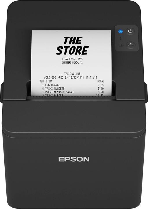 Actual product image Epson TM-T20IV, 8 Punkte/mm (203dpi), Cutter, USB, RS232, Ethernet (USB, Ethernet, RS-232, WLAN)