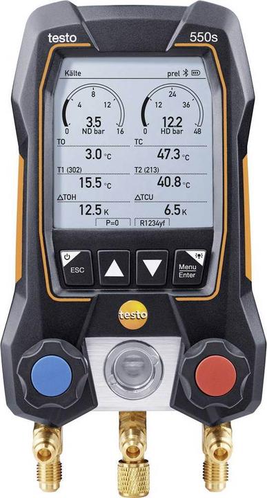 Actual product image Testo Refrigerant Meter 550s s Set
