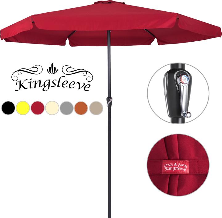 Produktbild Kingsleeve Sonnenschirm 3,3m (3.30 m)