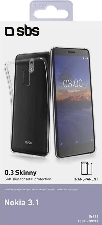 Immagine prodotto SBS Copertura di protezione (Nokia 3.1)