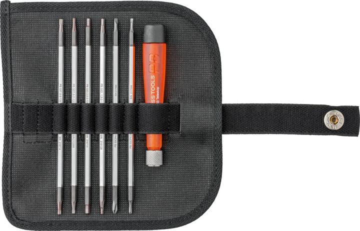Productafbeelding PB Swiss Tools Schroevendraaierset PB 513 (Schroeven met sleufkop, Inbus, Torx (TX), Phillipps kruissleuf (PH))