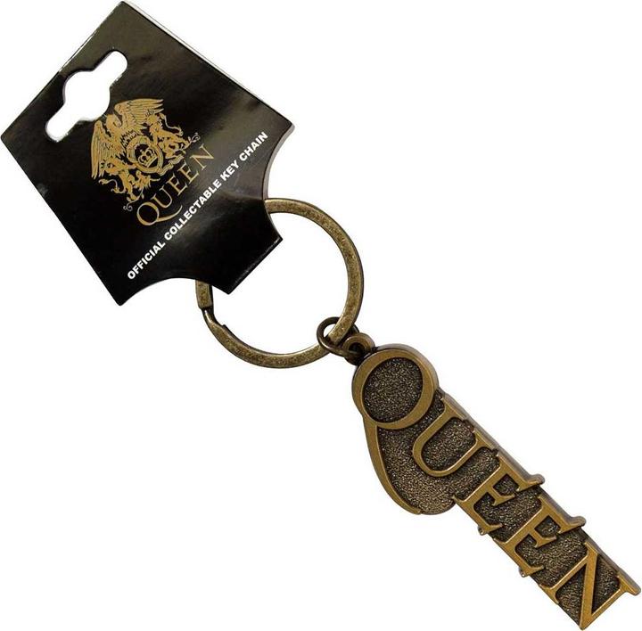 Queen Gold Logo Schlüsselanhänger