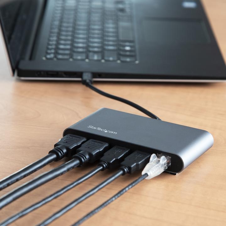 Image du produit StarTech TB3DKM2HD (USB-C, 1 Ports)