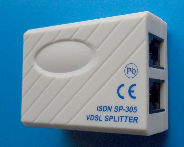 Actual product image Allnet VDSL2 Splitter f. ALL-MC115VDSL & ALL500VDSL (PoE Splitter)
