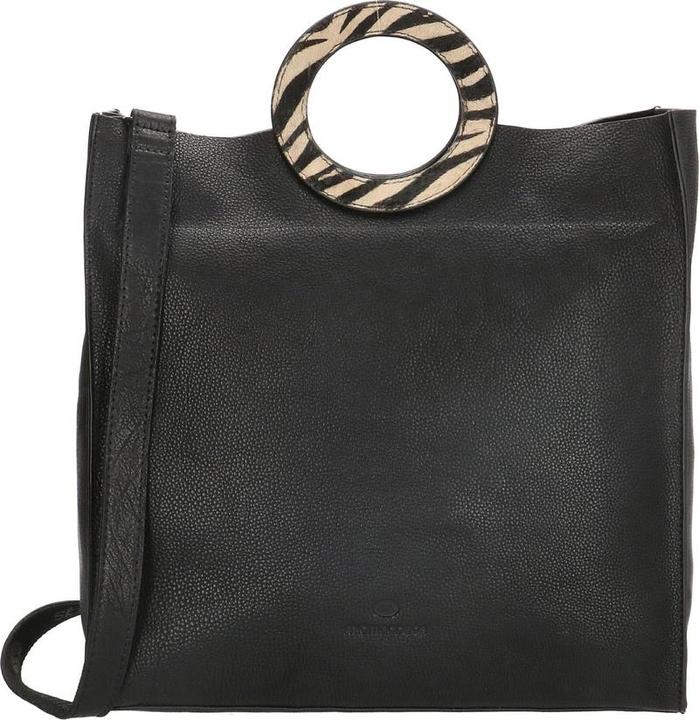 Micmacbags Savannah Handtasche - Schwarz - 100% Leder