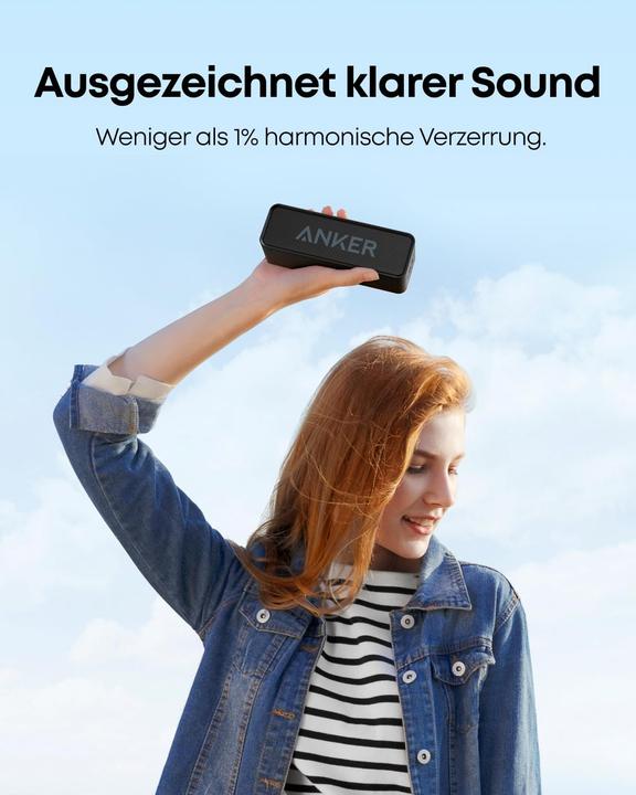 Produktbild Anker SoundCore Schwarz (24 h, Akkubetrieb)