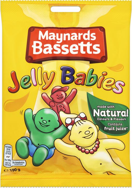 Produktbild Maynards Bassetts Jelly Babies Gummibonbons 190g (190 g)
