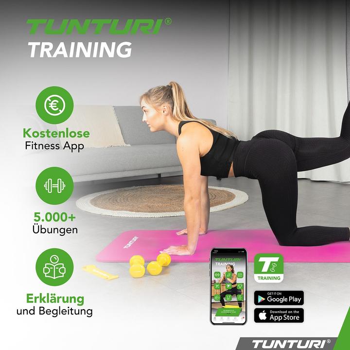 Actual product image Tunturi NBR Fitness Matte (15 mm)